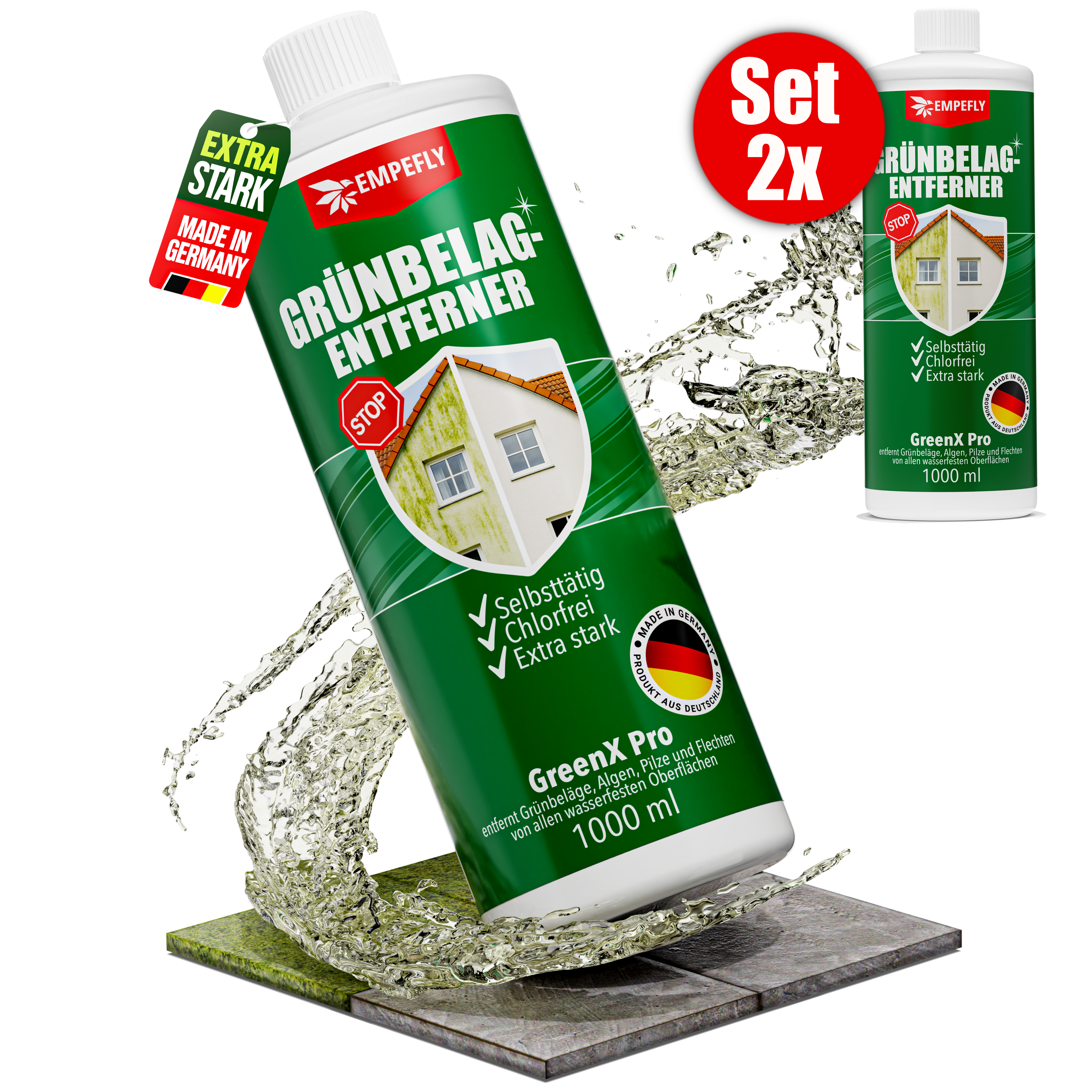 GreenX Pro Grünbelagentferner