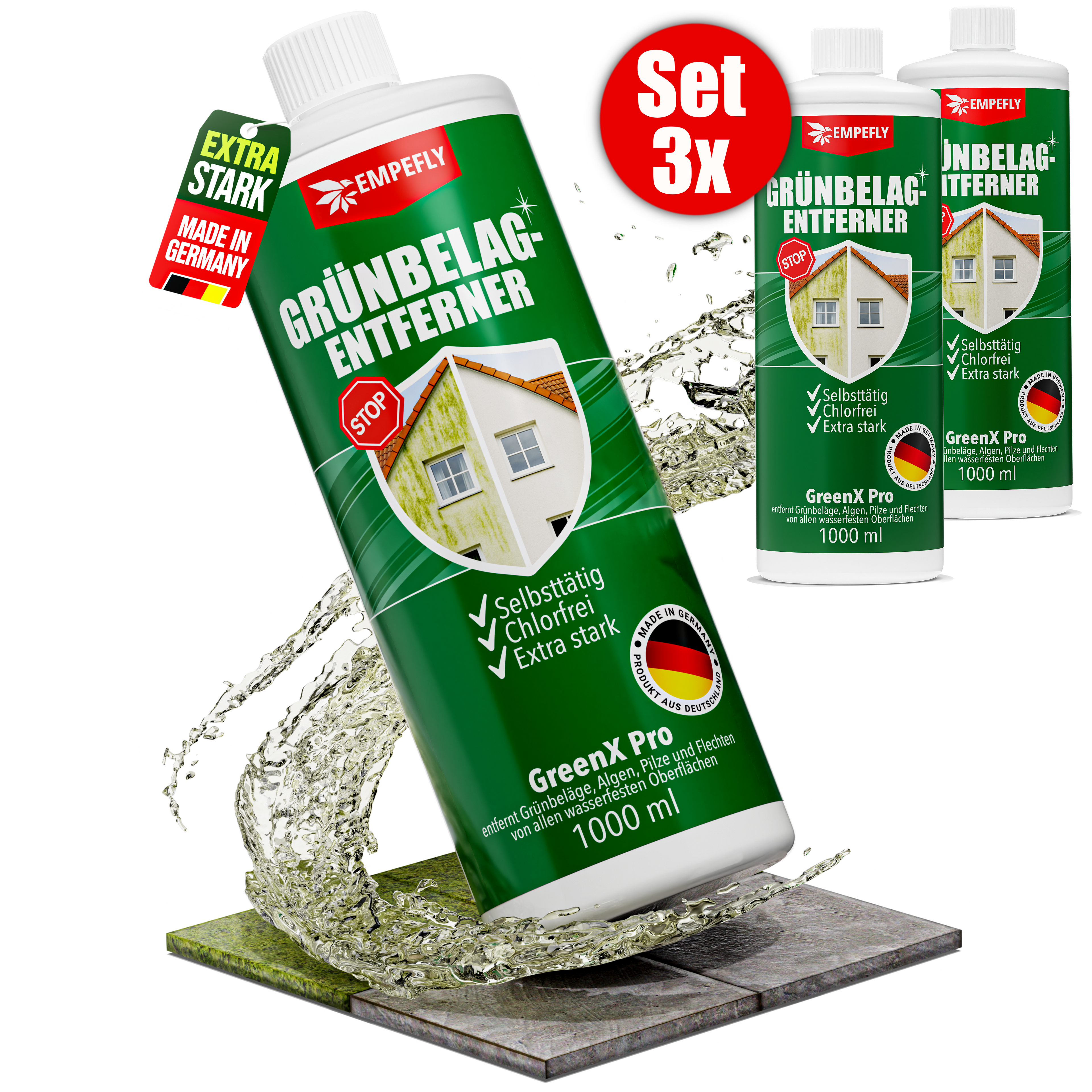 GreenX Pro Grünbelagentferner