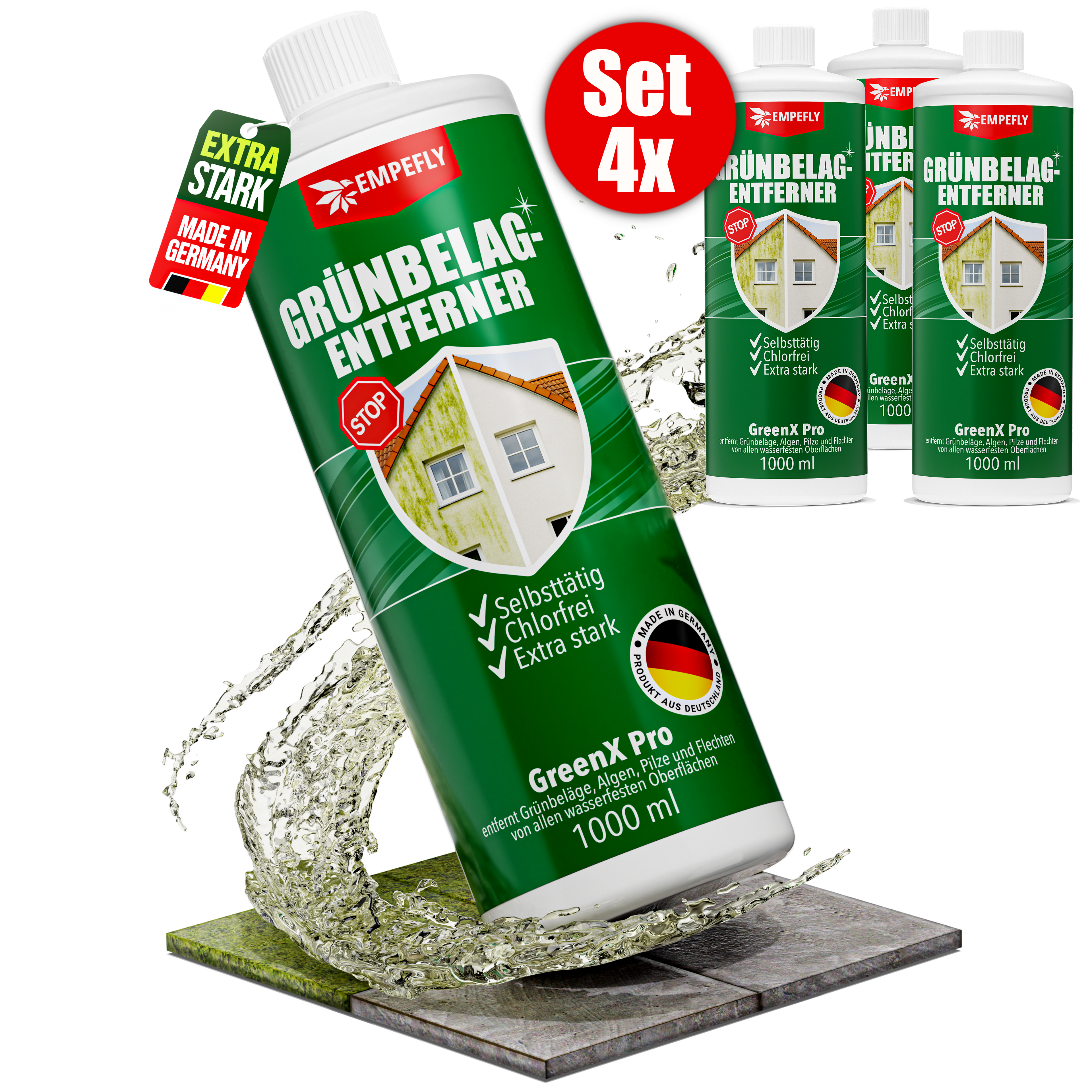 GreenX Pro Grünbelagentferner