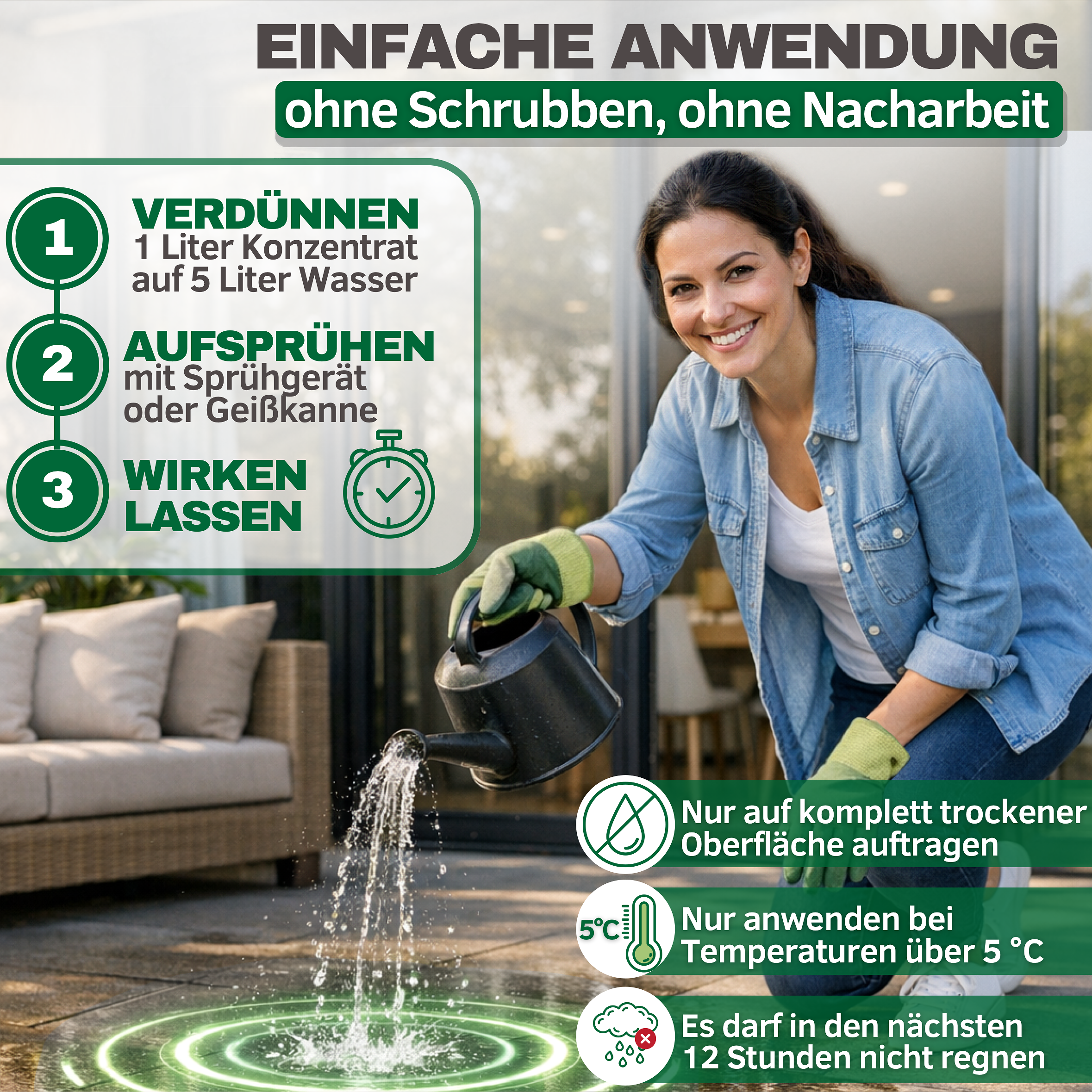 GreenX Pro Grünbelagentferner