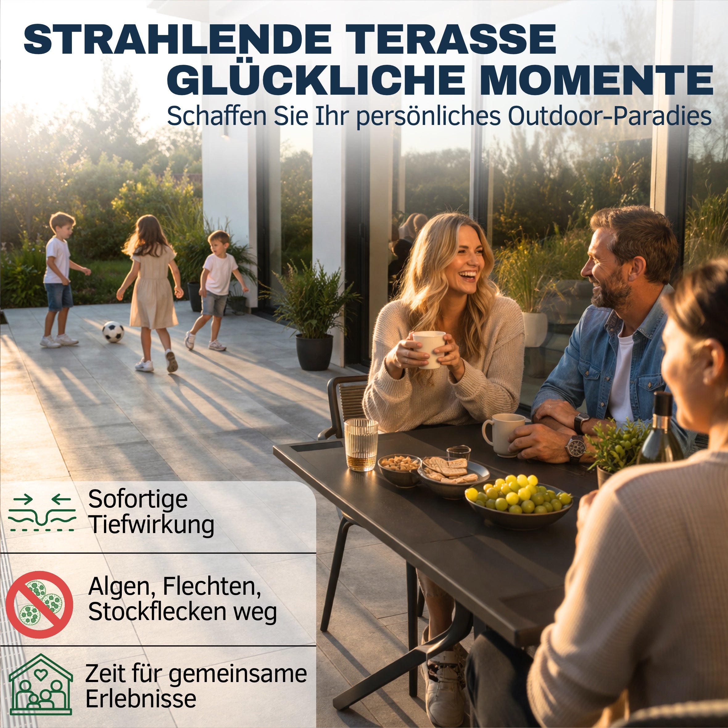 Steinreiniger Ultra Pro für strahlende Terrasse und saubere Außenflächen – Empefly